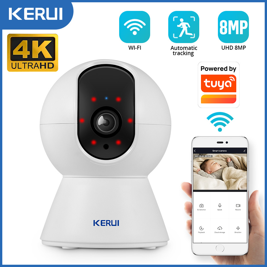 Eufy Camera E220 - KERUI 1080P 3MP Tuya Mini Thông