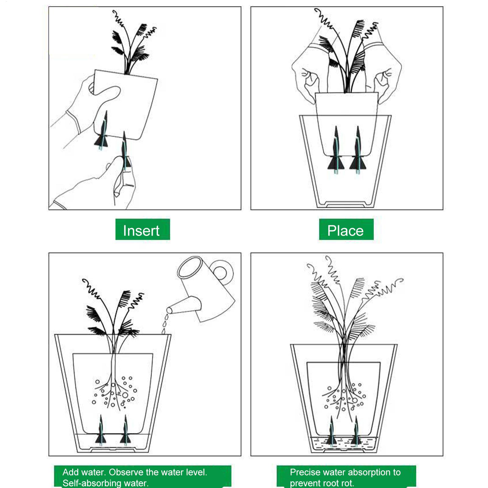 Self Watering Planter Insert 4 - đánh giá và giá Self Watering Insert