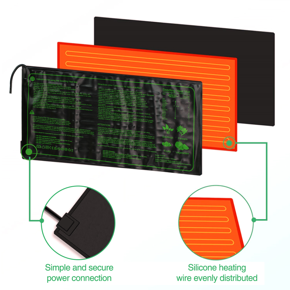 Cây Con Sưởi 3 Kích Cỡ Chống N - đánh giá và giá Heat Mat Seedling